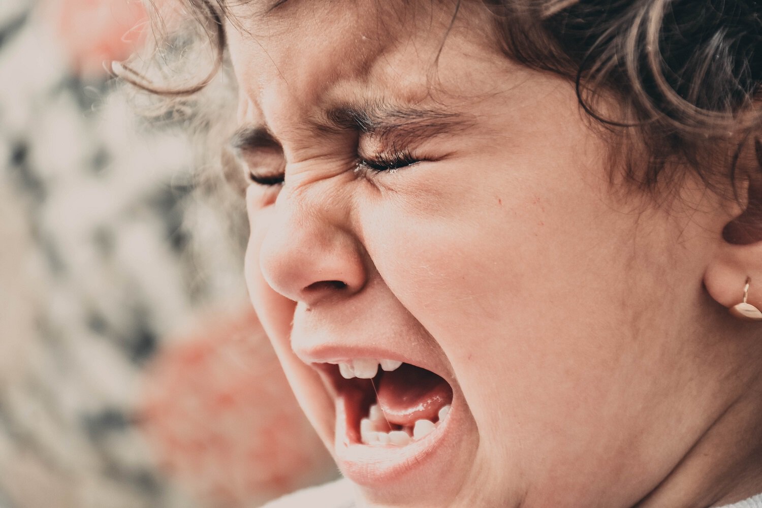 child crying