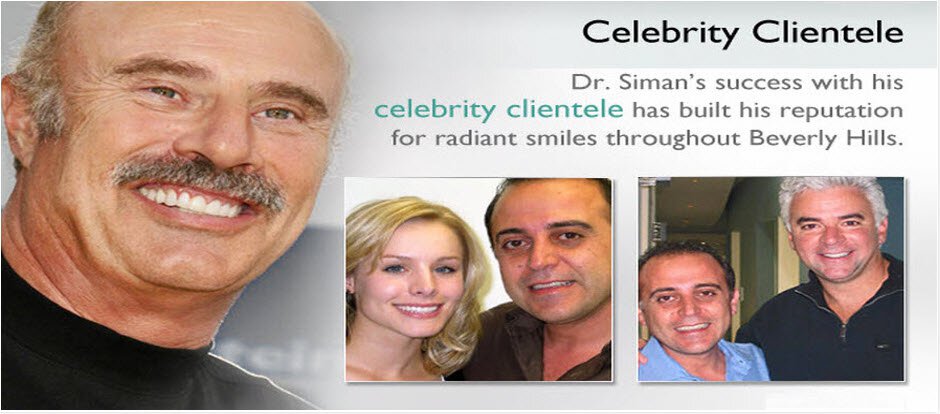Sherman Oaks cosmetic dentist Dr. Eddie Siman Featured Celebrity