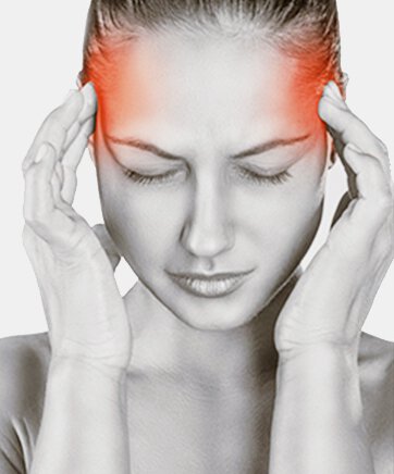 Sherman Oaks TMJ treatment model with head pain